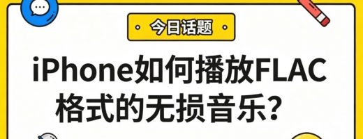 iPhone如何播放FLAC格式的无损音乐？学会这招，原生播放器直接听！