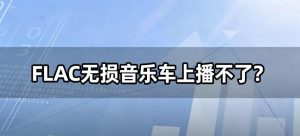 FLAC无损音乐车上播不了？一键转MP3，U盘插上就能听！
