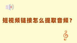抖音链接提取音频，只需3步搞定！这个免费工具太好用了